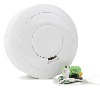 TP-0033 Ei605CRF (Javljalnik dima z vgrajenim brezžičnim modulom RadioLINK za prenos signala alarma)