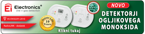 Novi detektorji ogljikovega monoksida
