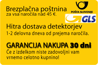 Brezplačna dostava za naročila nad 75 €.
