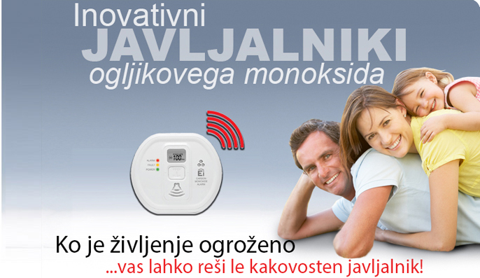 Inovativni detektorji ogljikovega monoksida